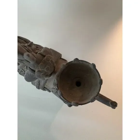 Korean Warrior Sculpture on Horse Clay Vessel Silla Master - Picture 5 of 12